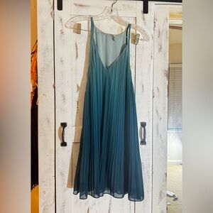 Ramy brook blue teal dress